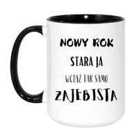 Duży Biało-Czarny 450 ml