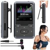 Odtwarzacz MP3 Bluetooth Przenośny 32GB Muzyka Radio fm Krokomierz