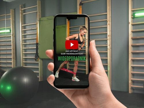 Zestaw 3 Gum Oporowych do Ćwiczeń z Uchwytem Gratis - Power Band ALPHA na Arena.pl