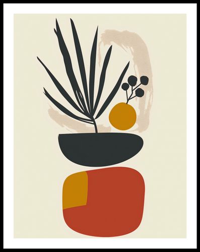 Plakat 50x65cm Botaniczny Wgląd na Arena.pl