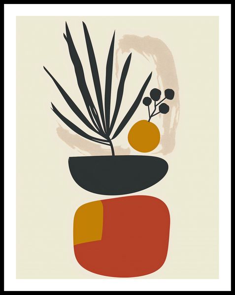 Plakat 50x65cm Botaniczny Wgląd zdjęcie 3