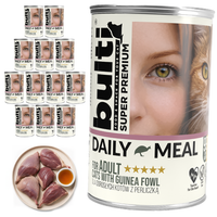 BULTI Daily Meal Adult mokra karma dla kota Perliczka 12x400g Pełnoporcjowa