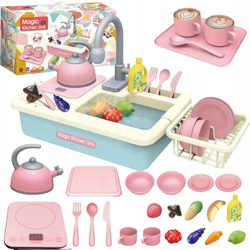 ZLEW ZLEWOZMYWAK KUCHNIA AGD KRAN WODA NACZYNIA AKCESORIA GOTOWANIE KUCHARZ na Arena.pl