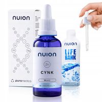 CYNK W PŁYNIE 50ml dla dzieci 50 porcji W KROPLACH odporność chorowanie