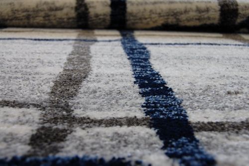 Dywan SHADOW 9359 white / blue 200x290 cm na Arena.pl