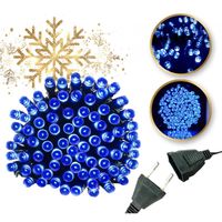 światełka lampki wewnętrzne/zewnętrzne 500 led niebieskie lamp04n