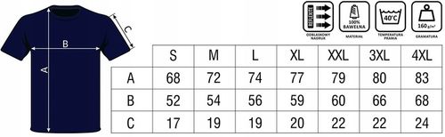 Granatowa koszulka z krótkim rękawem dla policjantów napis odblask POLICJA na Arena.pl