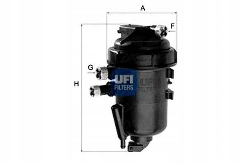 FILTR PALIWA DIESEL KPL. OE UFI na Arena.pl