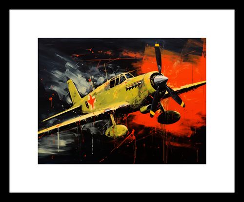 Plakat 20x15cm Barwny Przelot na Arena.pl