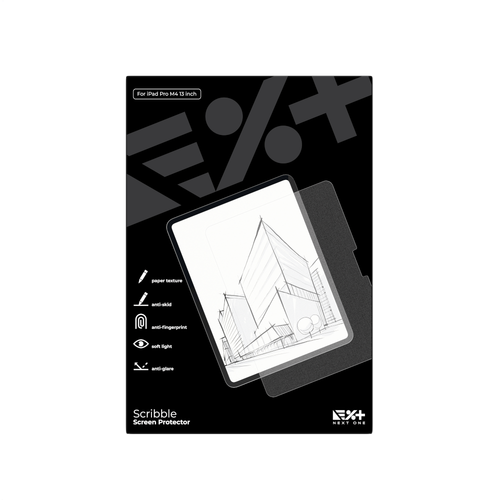 NEXT ONE Ochrona ekranu z teksturą papieru Scribble iPad Pro M4 13" na Arena.pl