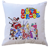 Poduszka z wkładem The Amazing Digital Circus - Niesamowity cyfrowy cyrk