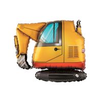 Balon foliowy Koparka pojazdy budowlane plac budowy 75 x 63 cm