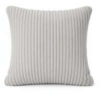 Poszewka dekoracyjna Jasiek struktura toczona 40x40 szary