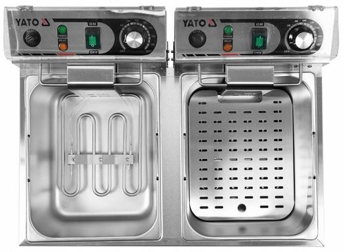 FRYTOWNICA PODWÓJNA 2X6L 2X3KW YATO YG-04622 na Arena.pl