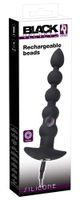 łańcuch kulkowy analny wibrujący black velvets silikon usb 21 cm