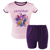 Krótka Piżama dziecięca - K-Pop Demon Hunters - Łowczynie Demonów