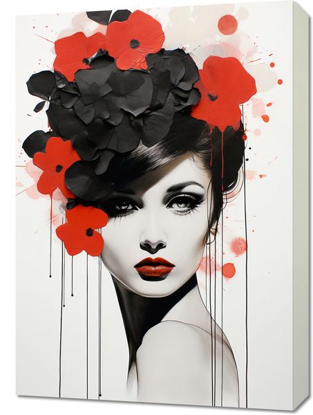 Obraz 50x70cm Kwiatowa Pasja zdjęcie 1