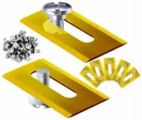 TYTANOWE NOZE HUSQVARNA AUTOMOWER ENDURANCE 105 305 310 315 330 415 6 szt.