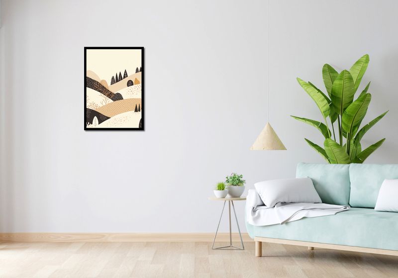 Plakat 50x70cm Jesień w Wzgórzach zdjęcie 4