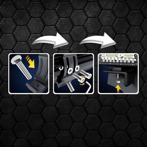 ZESTAW LAMPA ROBOCZA HALOGEN SAMOCHODOWY QUAD 2x 120W MOCNY LED CREE IP68 na Arena.pl