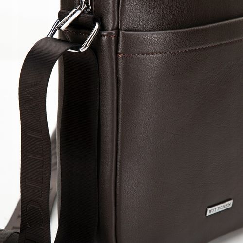 WITTCHEN męska listonoszka z ekoskóry brązowa na Arena.pl