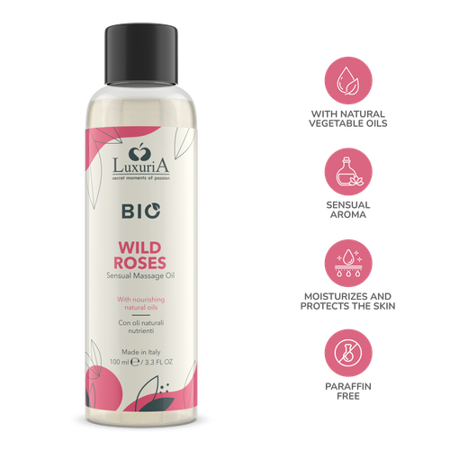 olejek do masażu luxuria bio oil wild roses 100 ml intimateline na Arena.pl