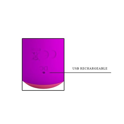 ładowany wibrator z masażerem 17cm 12 trybów usb na Arena.pl