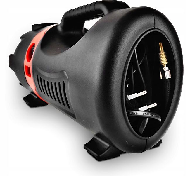 KOMPRESOR SAMOCHODOWY 12V + 230V SPRĘŻARKA DO KÓŁ zdjęcie 2