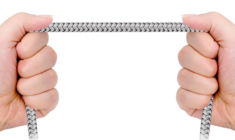 Kabel Interlook USB - USB typ C 1 m srebrny zdjęcie 5