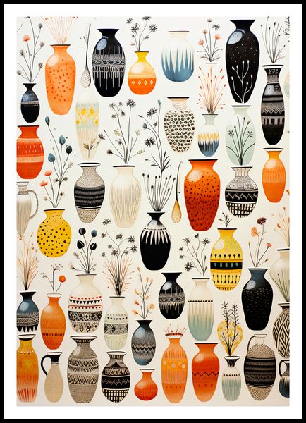 Plakat 70x100cm Symfonia Wazonów zdjęcie 3