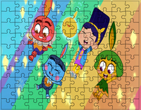 Puzzle Świat Alvy - ALvas World