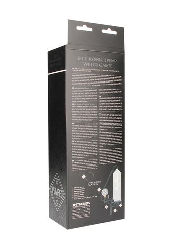 Elite Beginner Pump With Psi Gauge - Transparent na Arena.pl