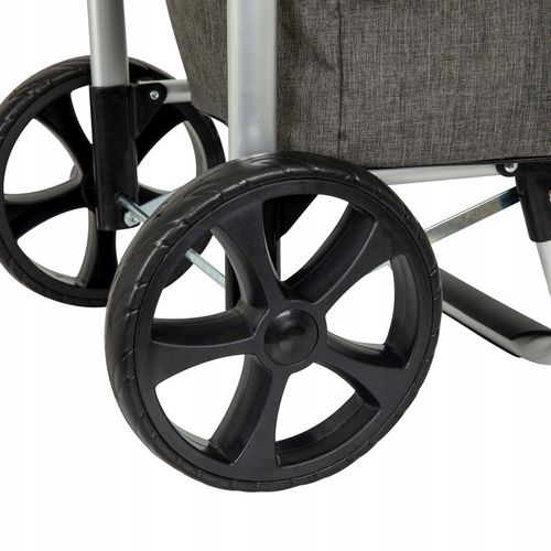 Składany wózek zakupowy kieszeń chłodząca torba na zakupy wodoodporna na Arena.pl