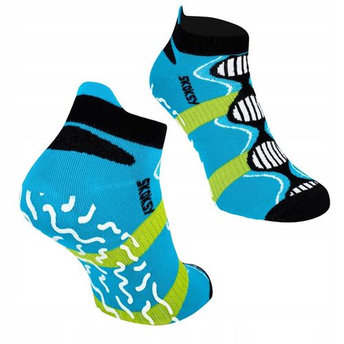 2x Skarpetki ABS Antypoślizgowe Damskie Sportowe Fitness Joga 41-46 ZOOKSY na Arena.pl