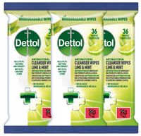 DETTOL Antybakteryjne Chusteczki Do Mycia i Czyszczenia 108 szt Dezynfekcja