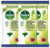 DETTOL Antybakteryjne Chusteczki Do Mycia i Czyszczenia 108 szt Dezynfekcja