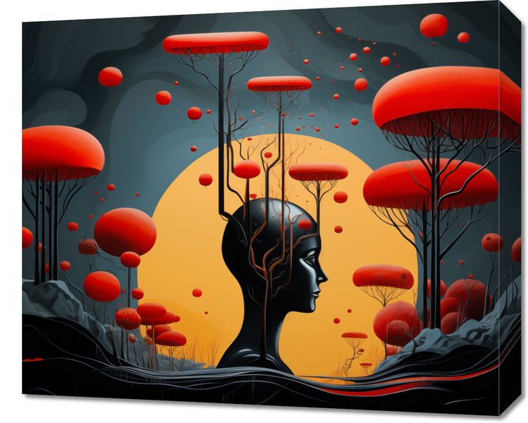 Obraz 60x50cm Myślokształty zdjęcie 1