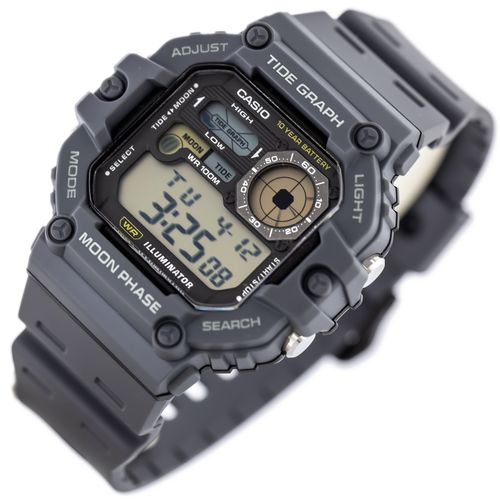 ZEGAREK MĘSKI CASIO Digital Moonphase WS-1700H-8AV + BOX na Arena.pl