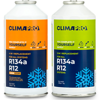 GAZ NABIJANIA KLIMATYZACJI AUT Z R134a CZYNNIK CLIMAPRO + 4w1 USZCZELNIACZ