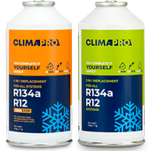 GAZ NABIJANIA KLIMATYZACJI AUT Z R134a CZYNNIK CLIMAPRO + 4w1 USZCZELNIACZ