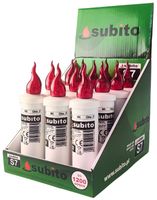 Wkłady LED do zniczy kapliczek SUBITO S7 czerwone 12 sztuk