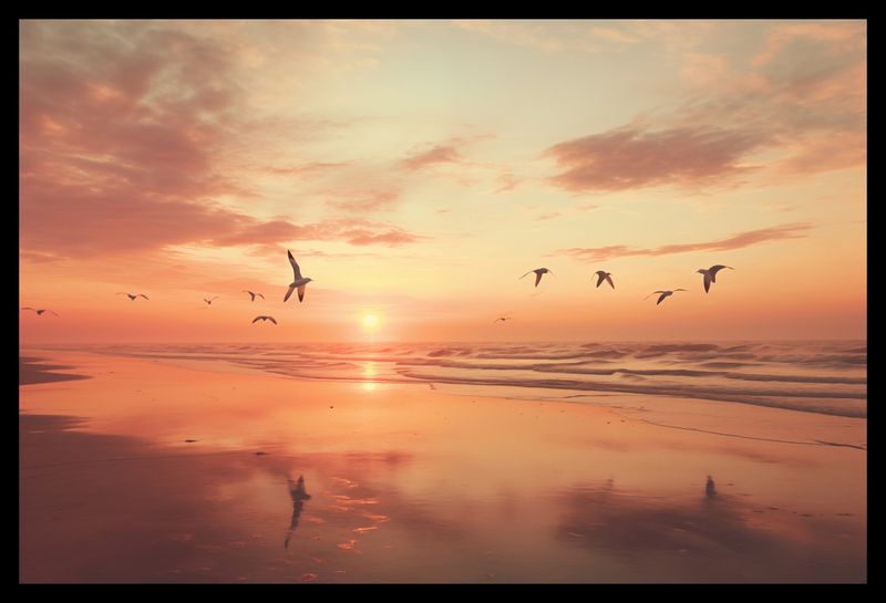 Plakat 45x30cm Spokojna Przystań zdjęcie 2