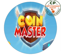 Opłatek na tort Coin Master