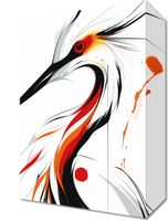 Obraz 20x30cm Bocian