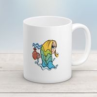 Kubek ze znakiem zodiaku - Wodnik