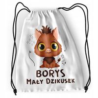 Plecak Sportowy Szkolny Dla Borysa Syna Dziecka Z Nadrukiem Ze Zdjęciem