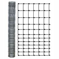 SIATKA LEŚNA 150/12/15 L - rolka 50m OCYNKOWANA do pola sady lasy budowa