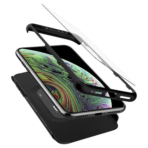 SPIGEN THIN FIT 360 - iPhone X / XS - BLACK na Arena.pl