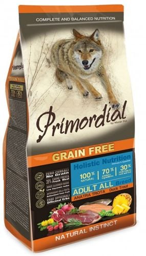 Primordial Dog Grain Free Adult Trout & Duck 2Kg na Arena.pl