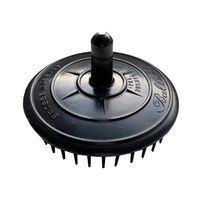 Efalock szczotka do masażu skóry głowy czarna